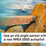 NMEA-2000 Rudder Adapter YDRA-01 / Датчик кута повороту пера керма - NMEA-2000 Rudder Adapter YDRA-01 / Датчик кута повороту пера керма
