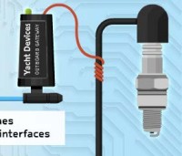 NMEA-2000 Конвертер даних для навісного/забортного двигуна без підтримки NMEA /  YDOG-01